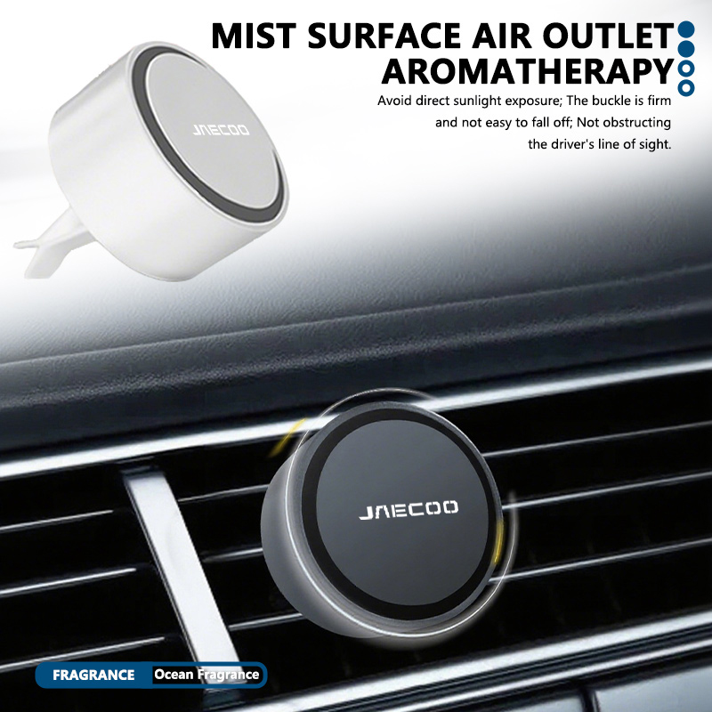 Car Vent Diffuser - สำหรับ JAECOO น้ำหอมปรับอากาศในรถยนต์ แบบหนีบช่องแอร์ กระจายกลิ่นหอมแบบแข็ง อุปกรณ์เสริมสำหรับ