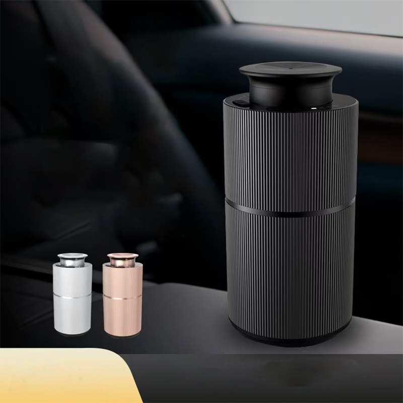 Home Fragrance Device - เครื่องกระจายกลิ่นอโรมาแบบพกพา ไร้น้ำ ใช้ในรถยนต์ บ้าน และออฟฟิศ ตัวเครื่องโลหะ