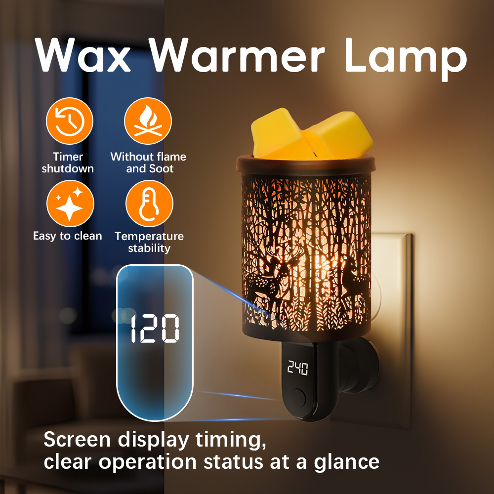 Home Fragrance Electric Diffuser - เตาอุ่นเทียนหอมไฟฟ้า กลิ่นอโรมาเธอราพี สำหรับใช้ในบ้าน พร้อมปลั๊กแบบ US