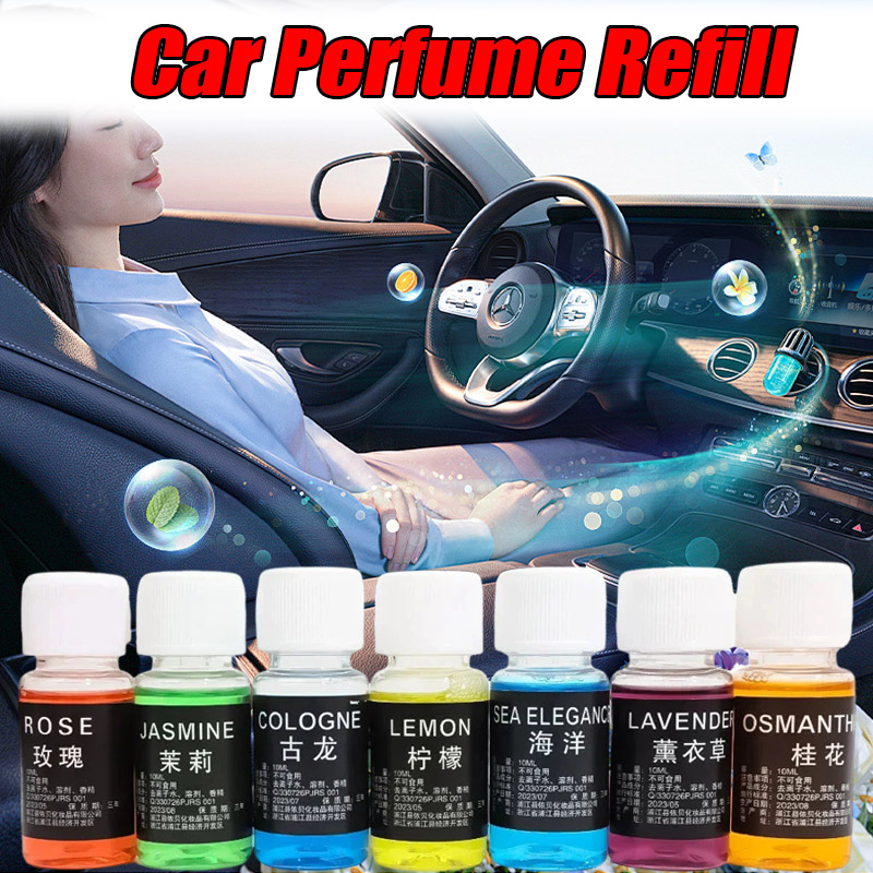 Car Vent Diffuser - รถน้ําหอม Refill Liquid Essential Oil Air