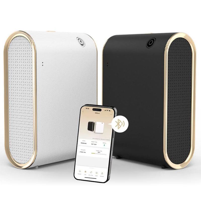 Home Fragrance Electric Diffuser - Waterless Room Fragrance Diffuser เครื่องกระจายกลิ่นหอมอัจฉริยะกลิ่นไฟฟ้าสําหรับบ้าน 500m3