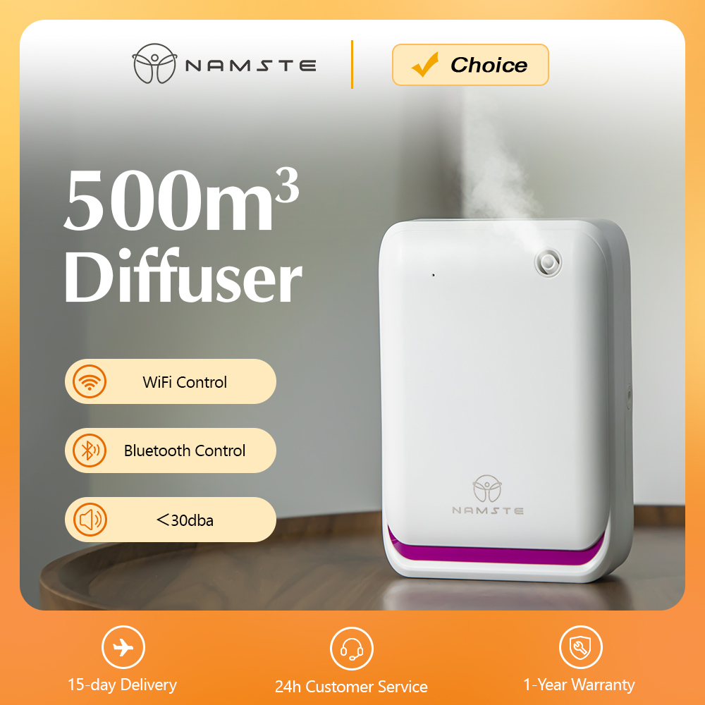 Home Fragrance Device - เครื่องกระจายกลิ่นอโรมา NAMSTE ขนาดใหญ่ 500 ลูกบาศก์เมตร ควบคุมอัจฉริยะ