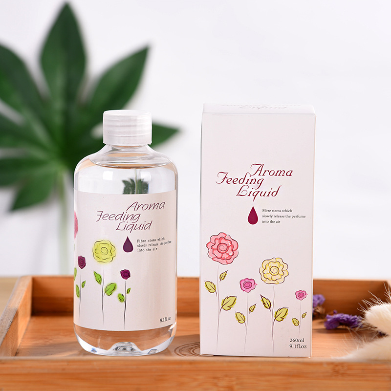 Home Fragrance Natural - น้ำมันหอมระเหยจากพืชธรรมชาติ 260 มล. 21 กลิ่นหอมสำหรับบ้าน กลิ่นกุหลาบ
