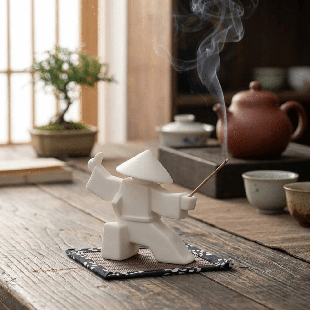ที่วางธูปซามูไรพิมพ์ 3 มิติ 2  - Incense Cone Holder บทวิจารณ์และราคา