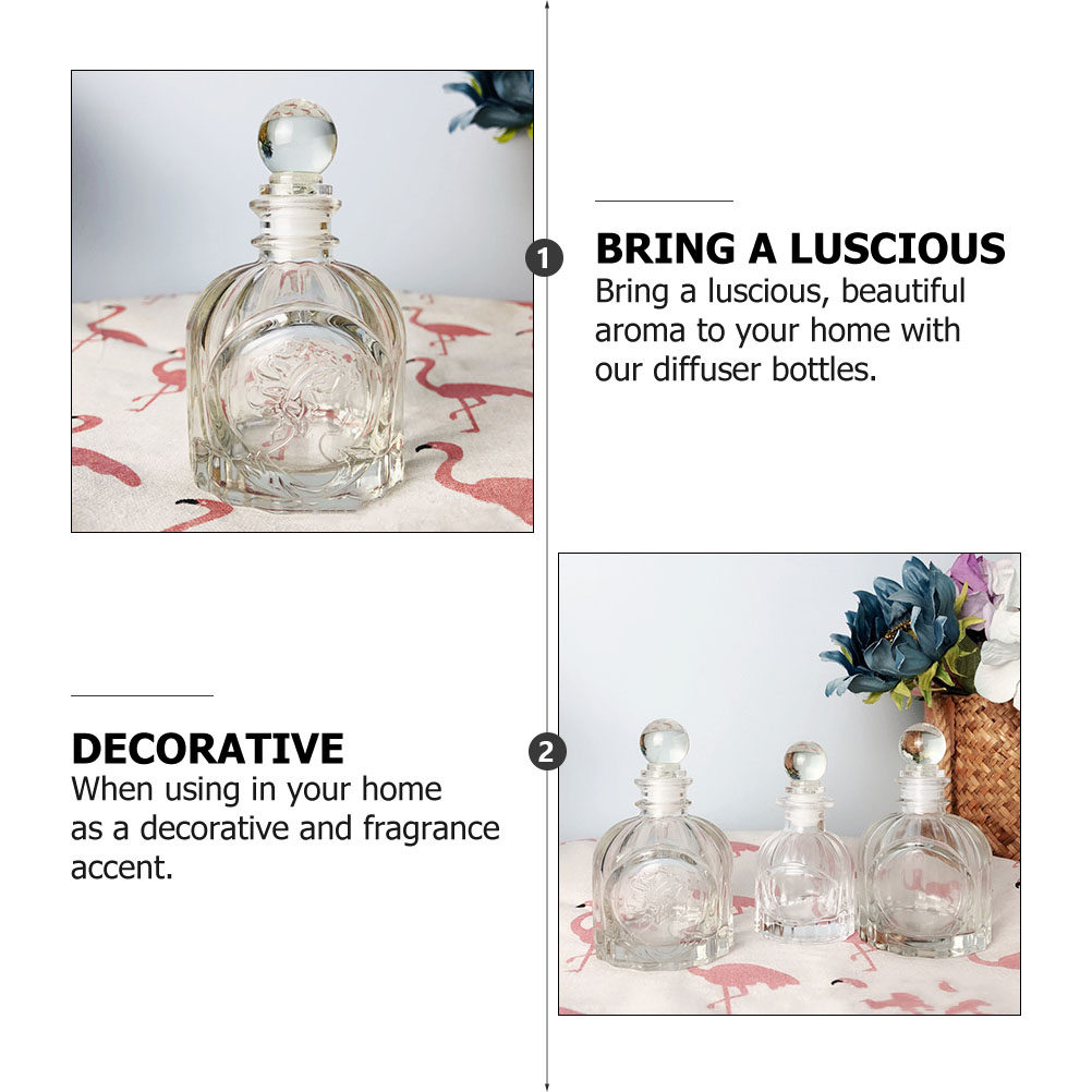 5 ชุดขวดน้ำหอมโปร่งใสสไตล์ฝรั่ - Home Fragrance Diffusers บทวิจารณ์และราคา