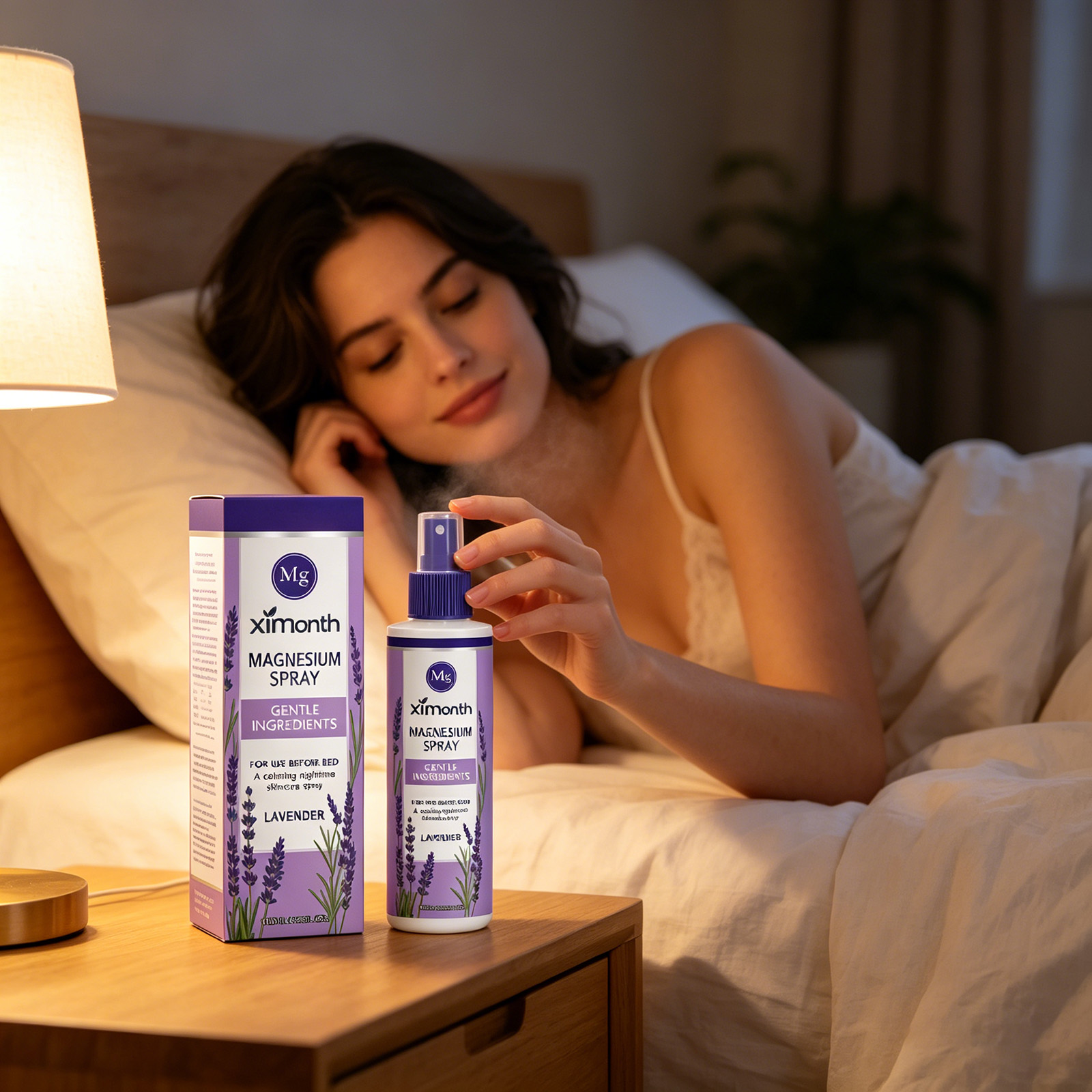 สเปรย์แมกนีเซียมซิมอนธ์ ช่วยให - Lavender Pillow Spray บทวิจารณ์และราคา
