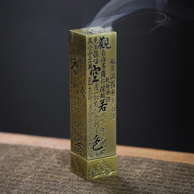 สแควร์แนวตั้งธูป Burner โลหะผส - Incense Cone Holder บทวิจารณ์และราคา