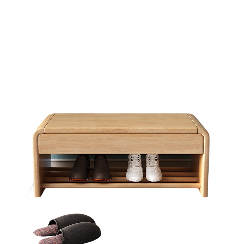 ม้านั่งเก็บรองเท้าสำหรับทางเข้ - Muji Home Storage บทวิจารณ์และราคา