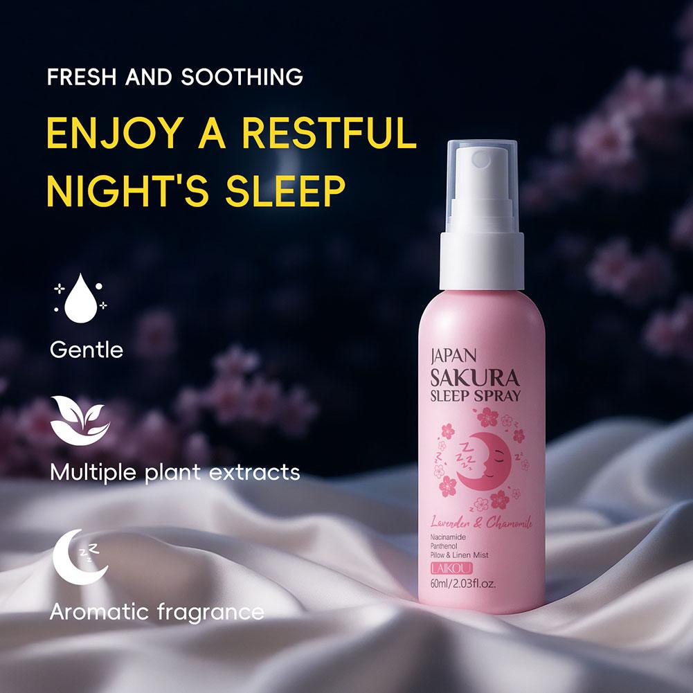 สเปรย์ฉีดหมอน LAIKOU กลิ่นซากุ - Lavender Pillow Spray บทวิจารณ์และราคา