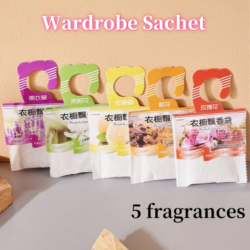 5pcs ตู้เสื้อผ้ากลิ่นหอมซองกลิ - Home Fragrance Ideas บทวิจารณ์และราคา