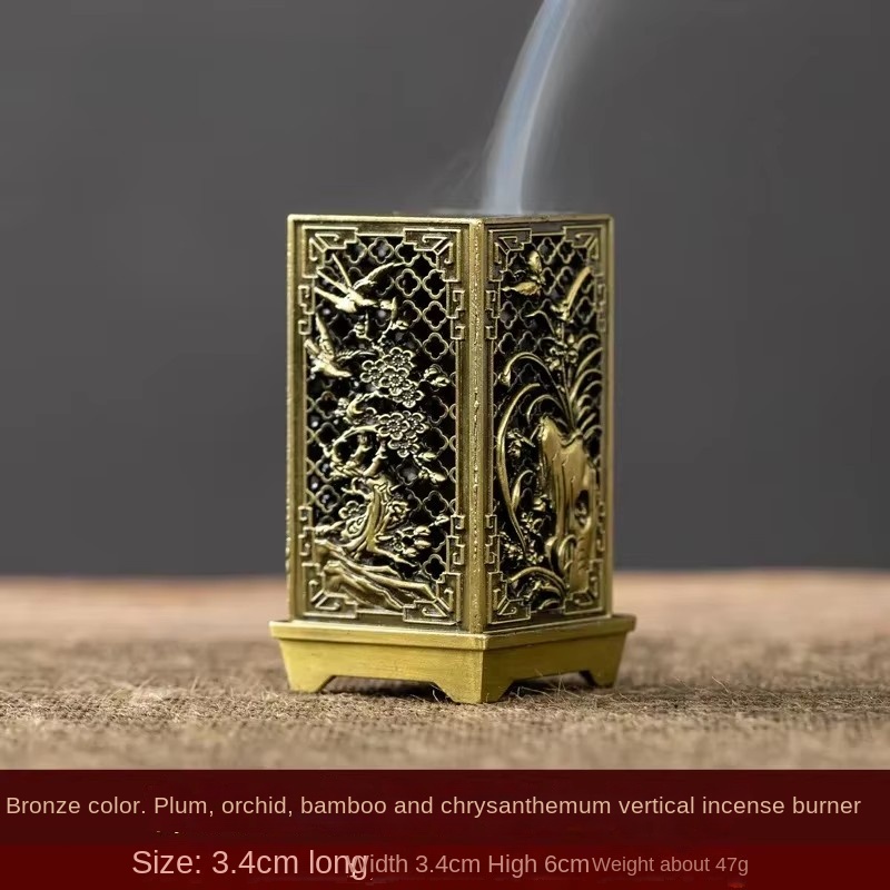เตาเผาเครื่องหอมทรงสี่เหลี่ยมแ - Incense Cone Holder บทวิจารณ์และราคา