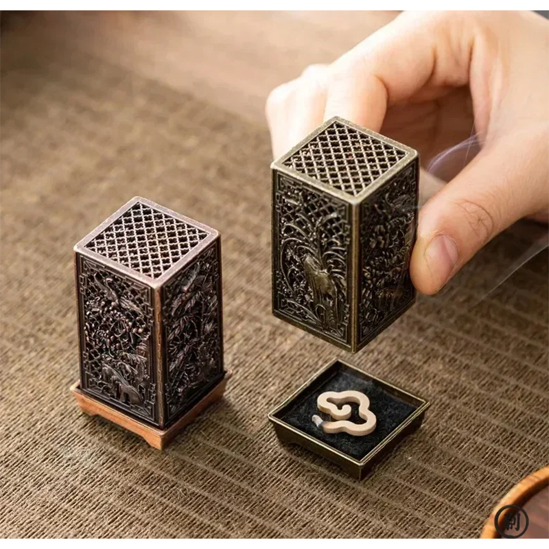 เตาเผาเครื่องหอมทรงสี่เหลี่ยมแ - Incense Cone Holder บทวิจารณ์และราคา