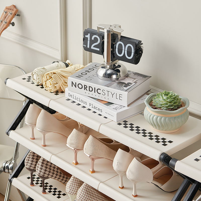 ชั้นวางรองเท้าแบบพับได้ MUJIE  - Muji Home Storage บทวิจารณ์และราคา