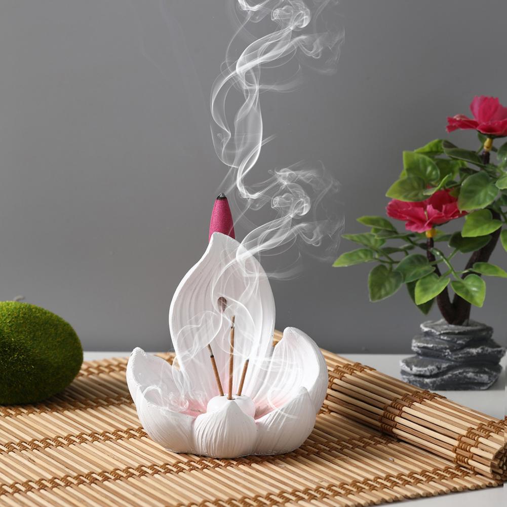 ที่วางธูปดอกบัว ของตกแต่งโต๊ะก - Incense Cone Holder บทวิจารณ์และราคา