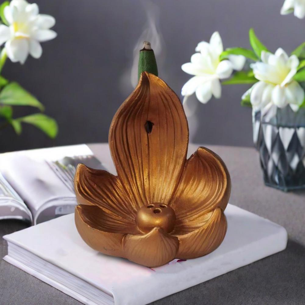 ที่วางธูปดอกบัว ของตกแต่งโต๊ะก - Incense Cone Holder บทวิจารณ์และราคา