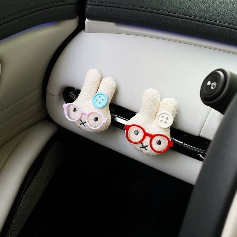 กระต่ายน่ารักใส่แว่นตา คลิปน้ำ - Car Vent Diffuser บทวิจารณ์และราคา