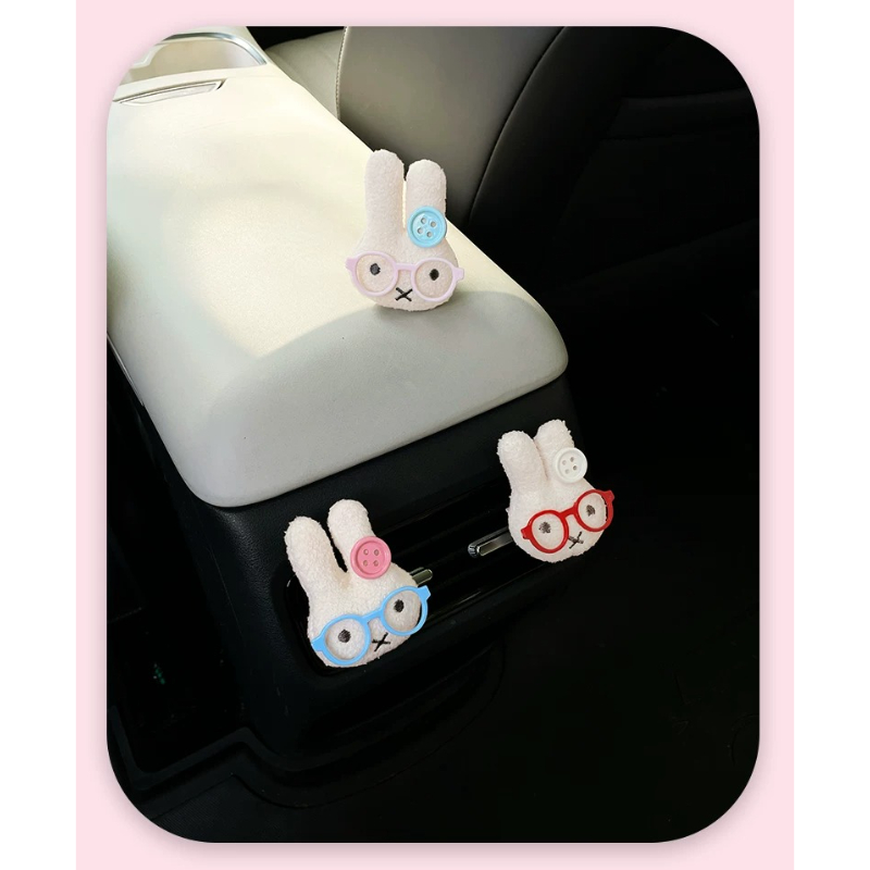 กระต่ายน่ารักใส่แว่นตา คลิปน้ำ - Car Vent Diffuser บทวิจารณ์และราคา