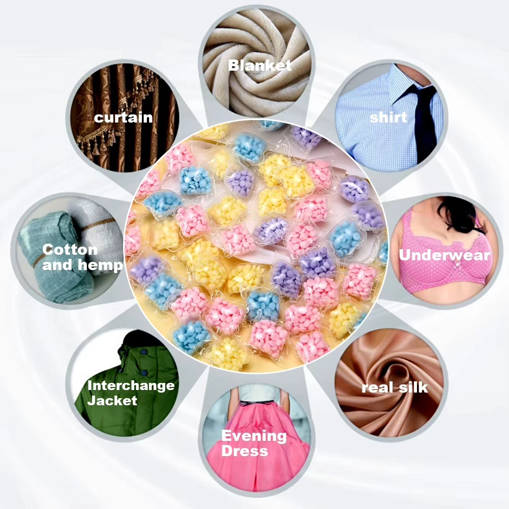 100 ชิ้นควบแน่นลูกปัดบ้านซักผ้ - Home Fragrance That Lasts Long บทวิจารณ์และราคา