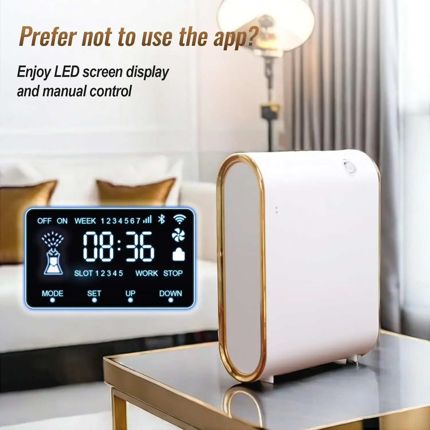 Waterless Room Fragrance Diffu - Home Fragrance Electric Diffuser บทวิจารณ์และราคา