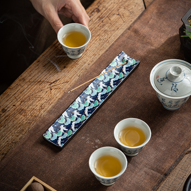 ใหม่โบราณจีนเคลือบเซรามิคธูปใน - Incense Cone Holder บทวิจารณ์และราคา