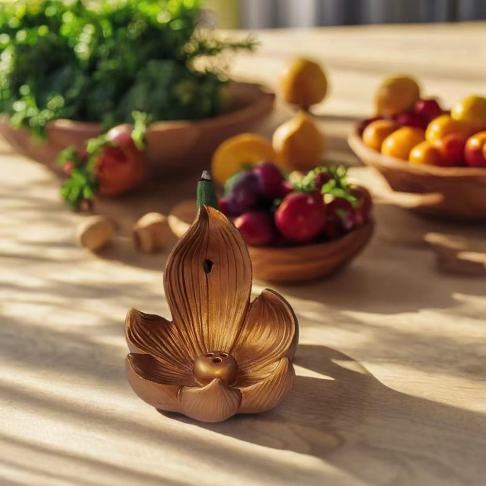 ที่วางธูปดอกบัว ที่เผาธูปเรซิน - Incense Cone Holder บทวิจารณ์และราคา