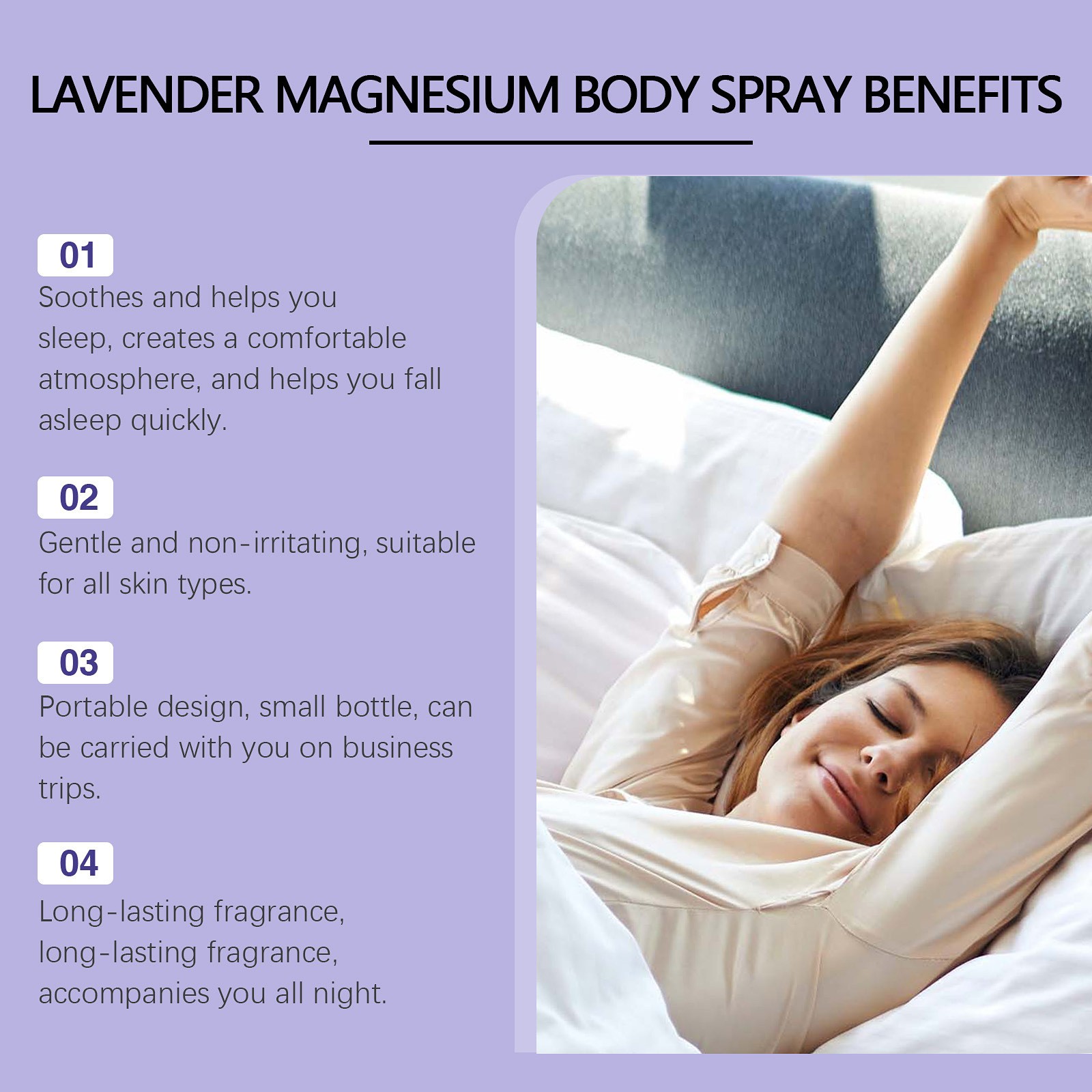 สเปรย์นอนหลับลาเวนเดอร์หมอนวาน - Lavender Pillow Spray บทวิจารณ์และราคา