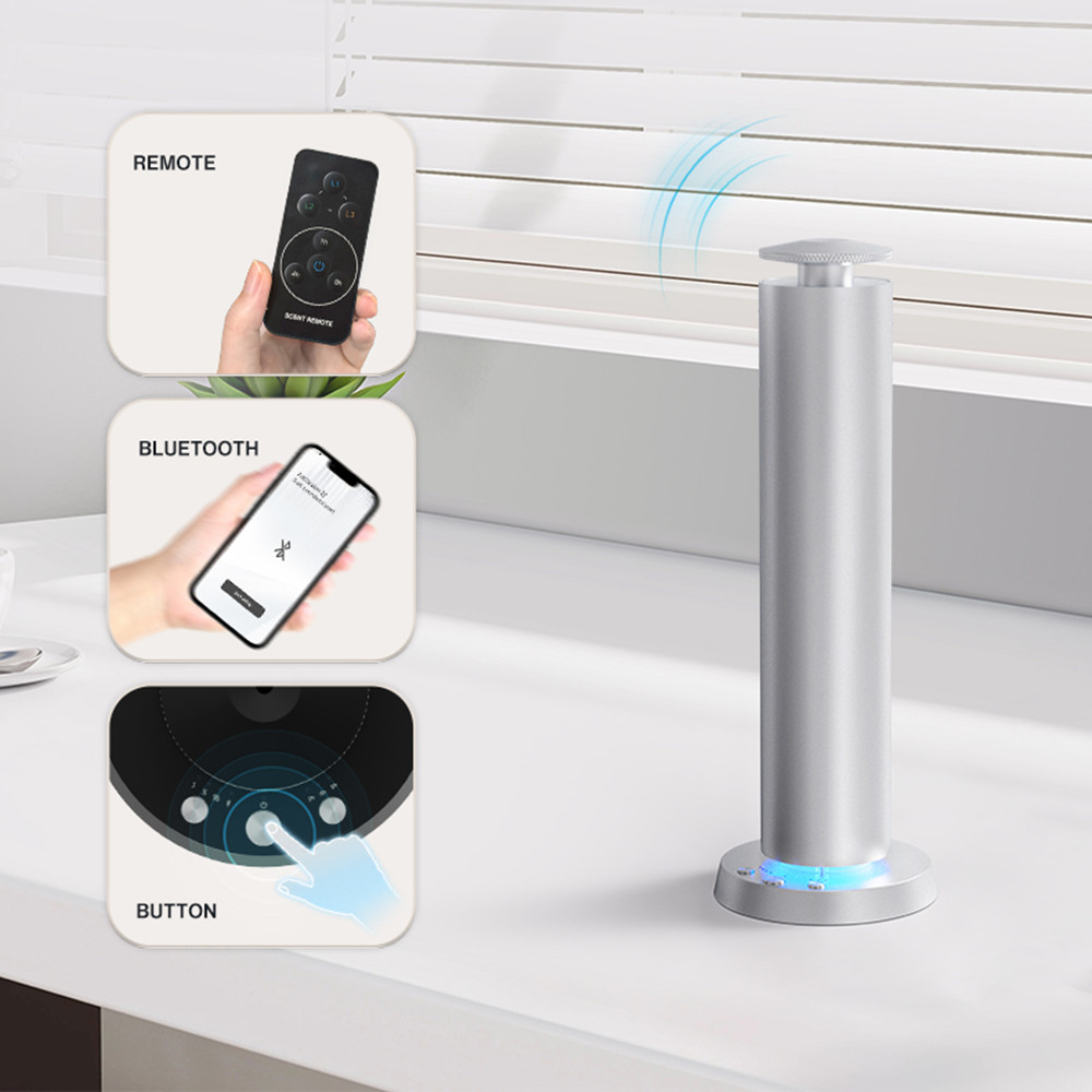 เครื่องกระจายกลิ่นหอมบลูทูธแบบ - Home Fragrance Electric Diffuser บทวิจารณ์และราคา