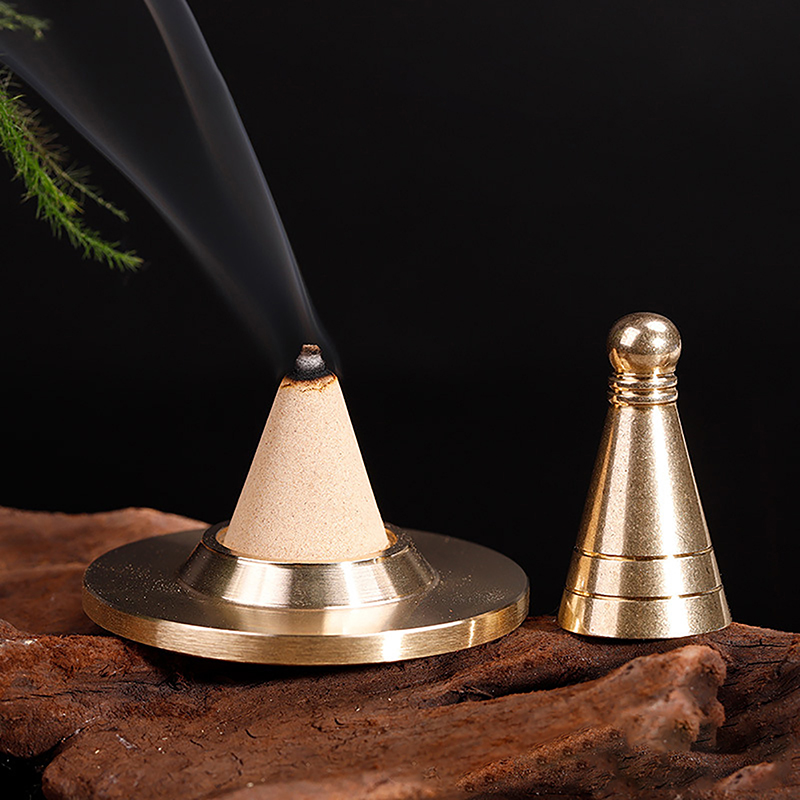 แม่พิมพ์กำยานทองเหลือง สำหรับท - Incense Cone Holder บทวิจารณ์และราคา