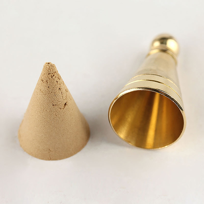 แม่พิมพ์กำยานทองเหลือง สำหรับท - Incense Cone Holder บทวิจารณ์และราคา