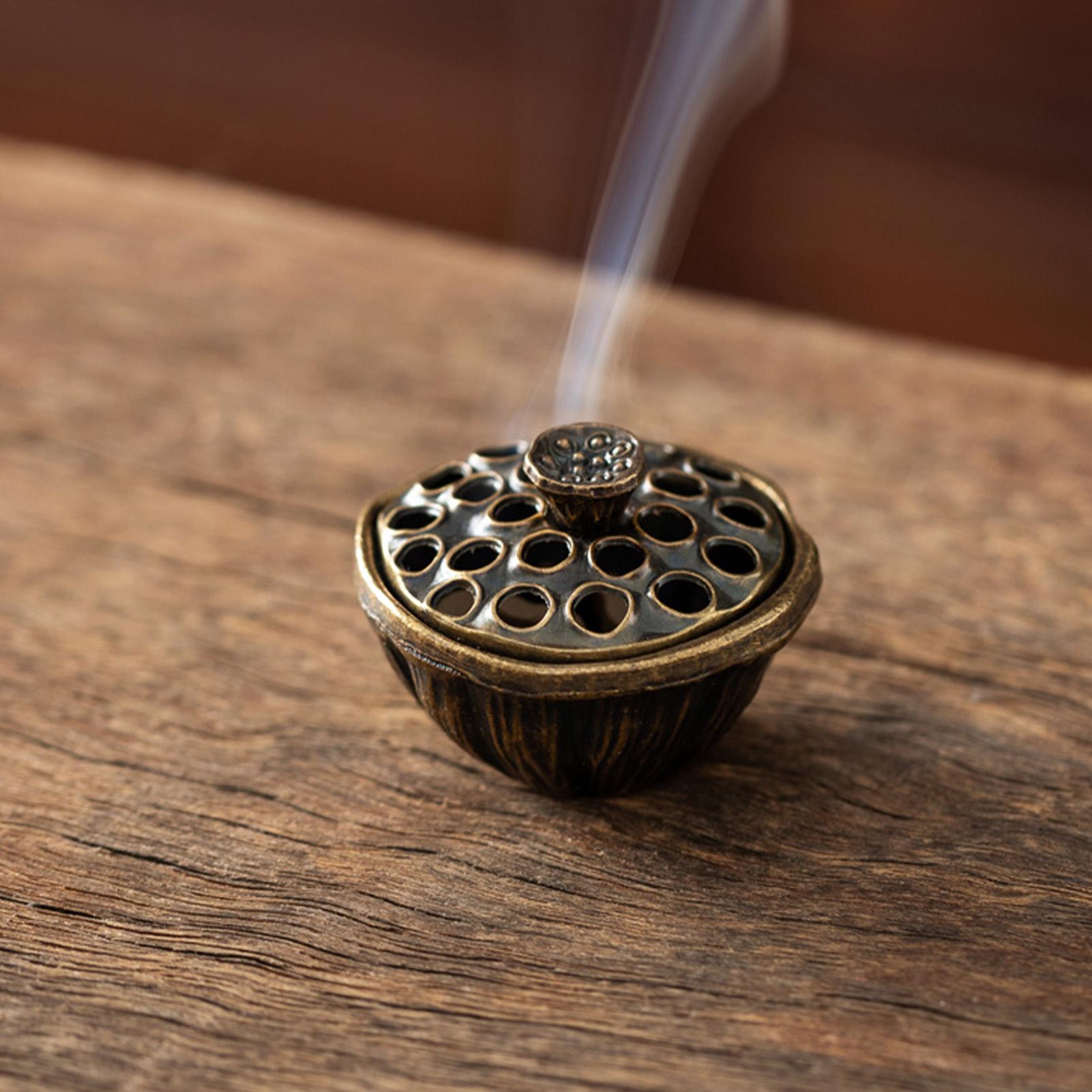 1 ชิ้น Lotus ธูปผู้ถือกรวย Min - Incense Cone Holder บทวิจารณ์และราคา