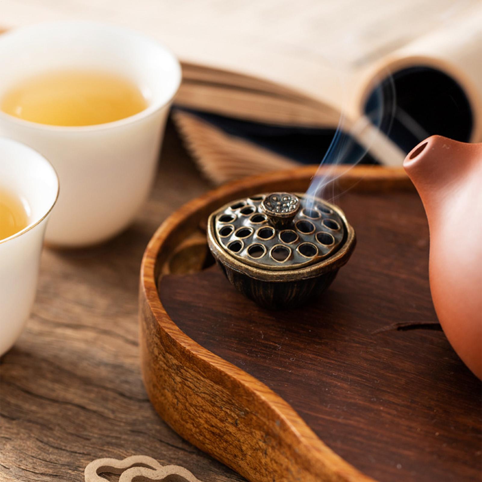 1 ชิ้น Lotus ธูปผู้ถือกรวย Min - Incense Cone Holder บทวิจารณ์และราคา